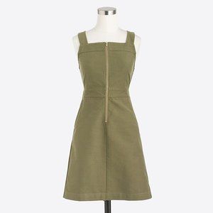NWT J.Crew Overall pocket dress G6862